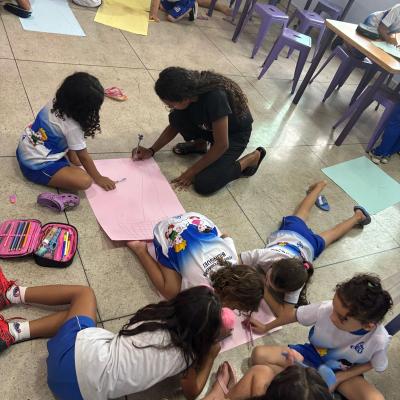 02 Construcao Boneco Papel 1ano Fundamental 1 Colegio Pedacinho Ceu Souza Aguiar