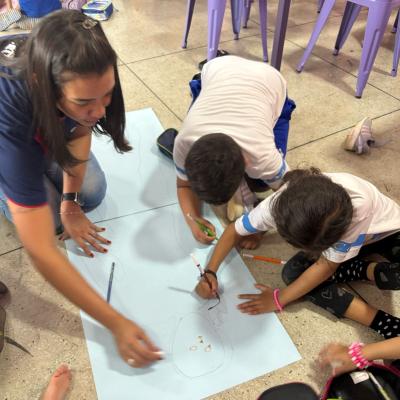 03 Construcao Boneco Papel 1ano Fundamental 1 Colegio Pedacinho Ceu Souza Aguiar