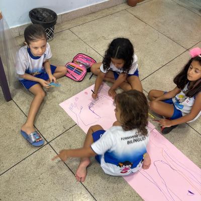06 Construcao Boneco Papel 1ano Fundamental 1 Colegio Pedacinho Ceu Souza Aguiar