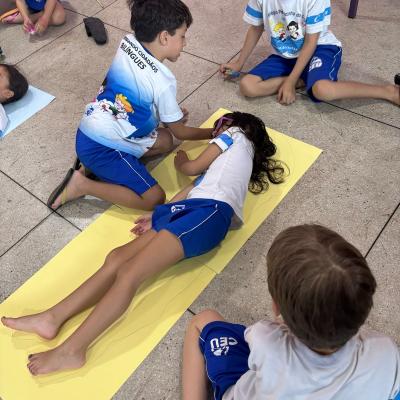 12 Construcao Boneco Papel 1ano Fundamental 1 Colegio Pedacinho Ceu Souza Aguiar