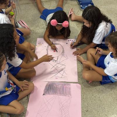 18 Construcao Boneco Papel 1ano Fundamental 1 Colegio Pedacinho Ceu Souza Aguiar