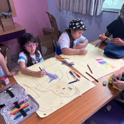 19 Construcao Boneco Papel 1ano Fundamental 1 Colegio Pedacinho Ceu Souza Aguiar
