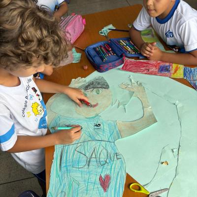 11 Construcao Boneco Papel Maker 1ano Anos Iniciais Colegio Souza Aguiar
