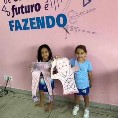13 Construcao Boneco Papel Maker 1ano Anos Iniciais Colegio Souza Aguiar