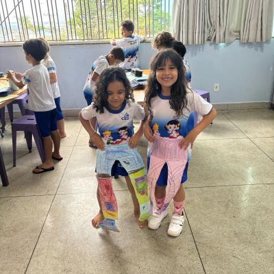 15 Construcao Boneco Papel Maker 1ano Anos Iniciais Colegio Souza Aguiar