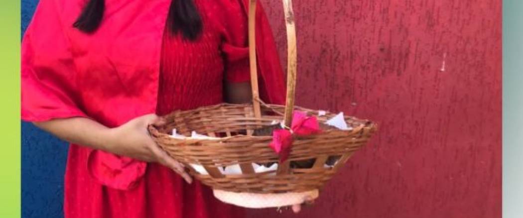 A história da menina com um capuz vermelho