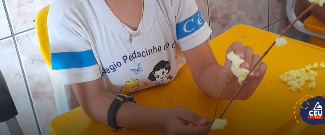 🌳 G5 da Educação Infantil confecciona um Ipê Amarelo